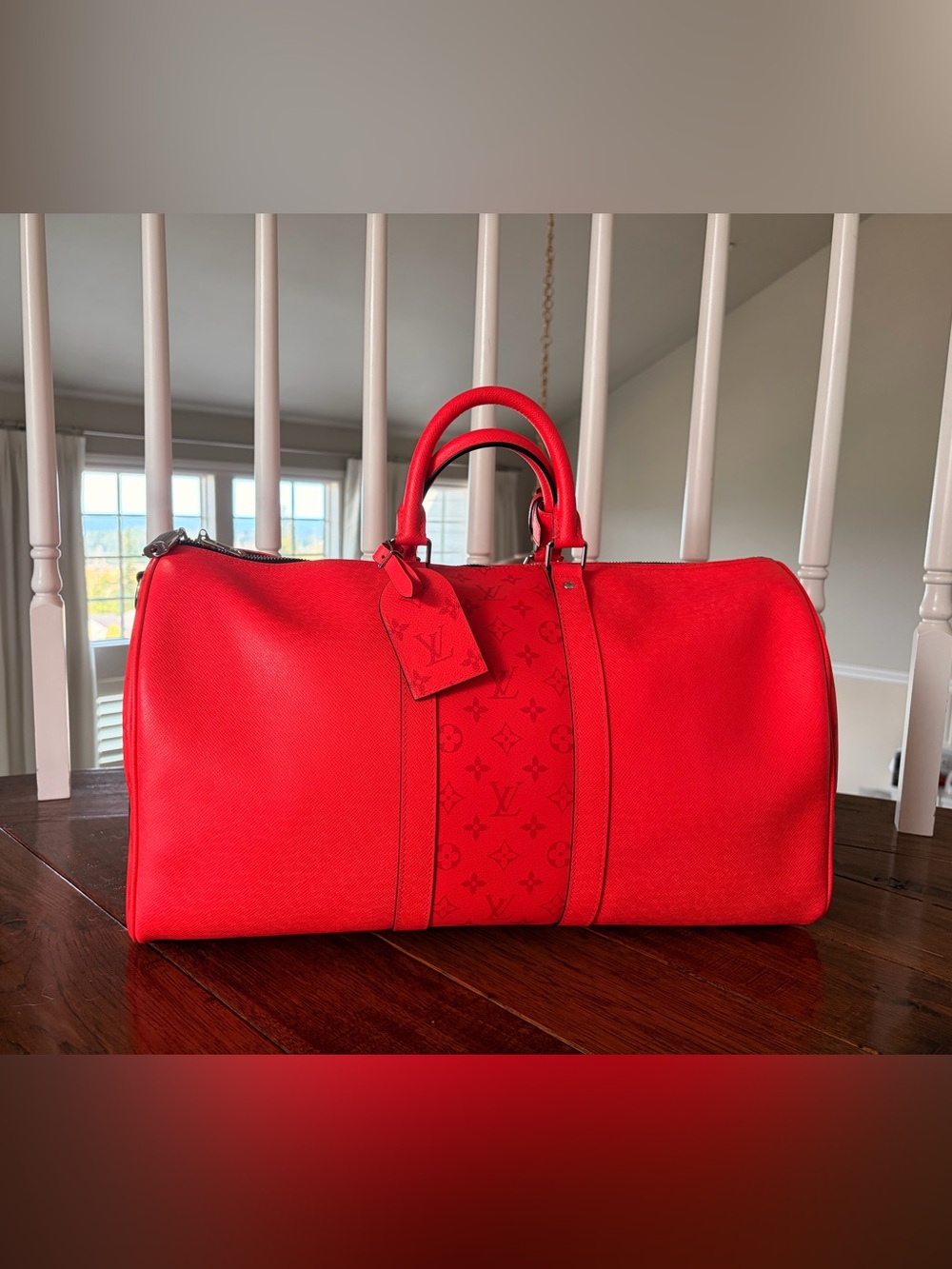 Louis Vuitton Keepall Bandoulière Taigarama Line
